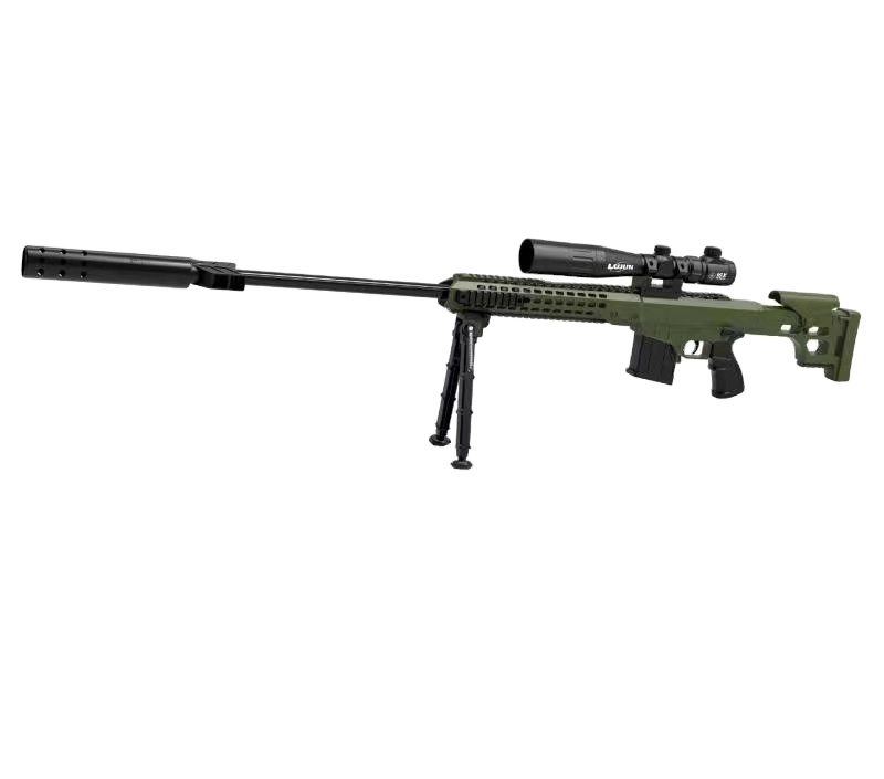 124 см новый дизайн, игрушечный пистолет Barrett, мощный электрический пистолет с гидрогелевым шариком