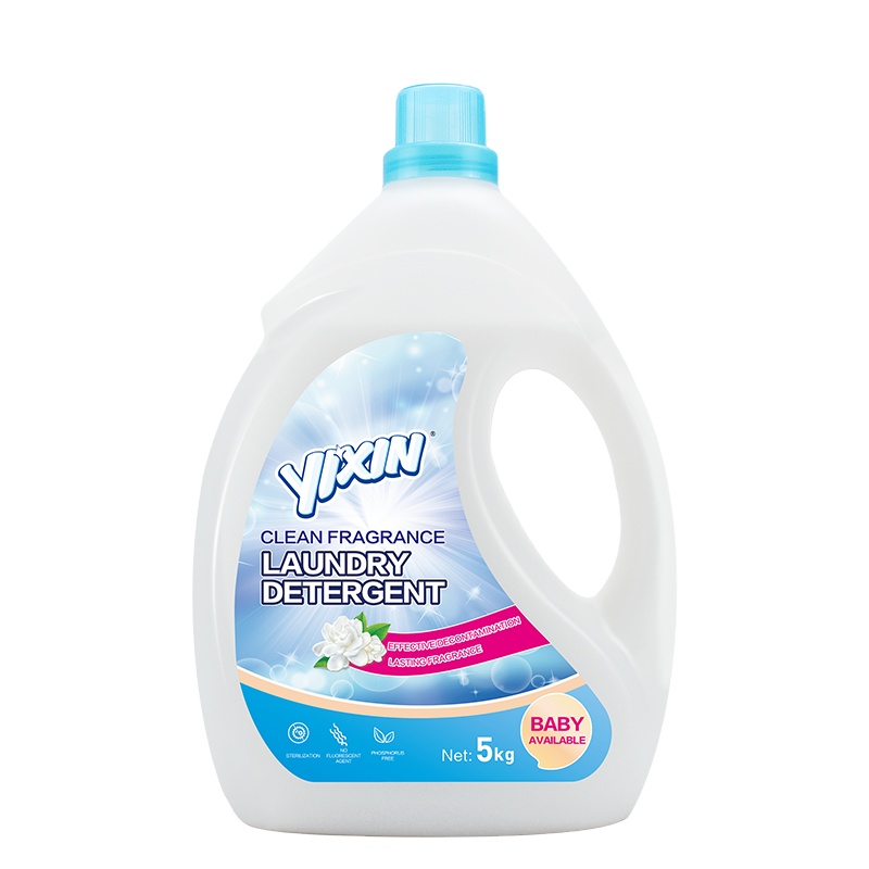 New product Multi function custom formula High efficiency water soluble liquid laundry detergent 5kg