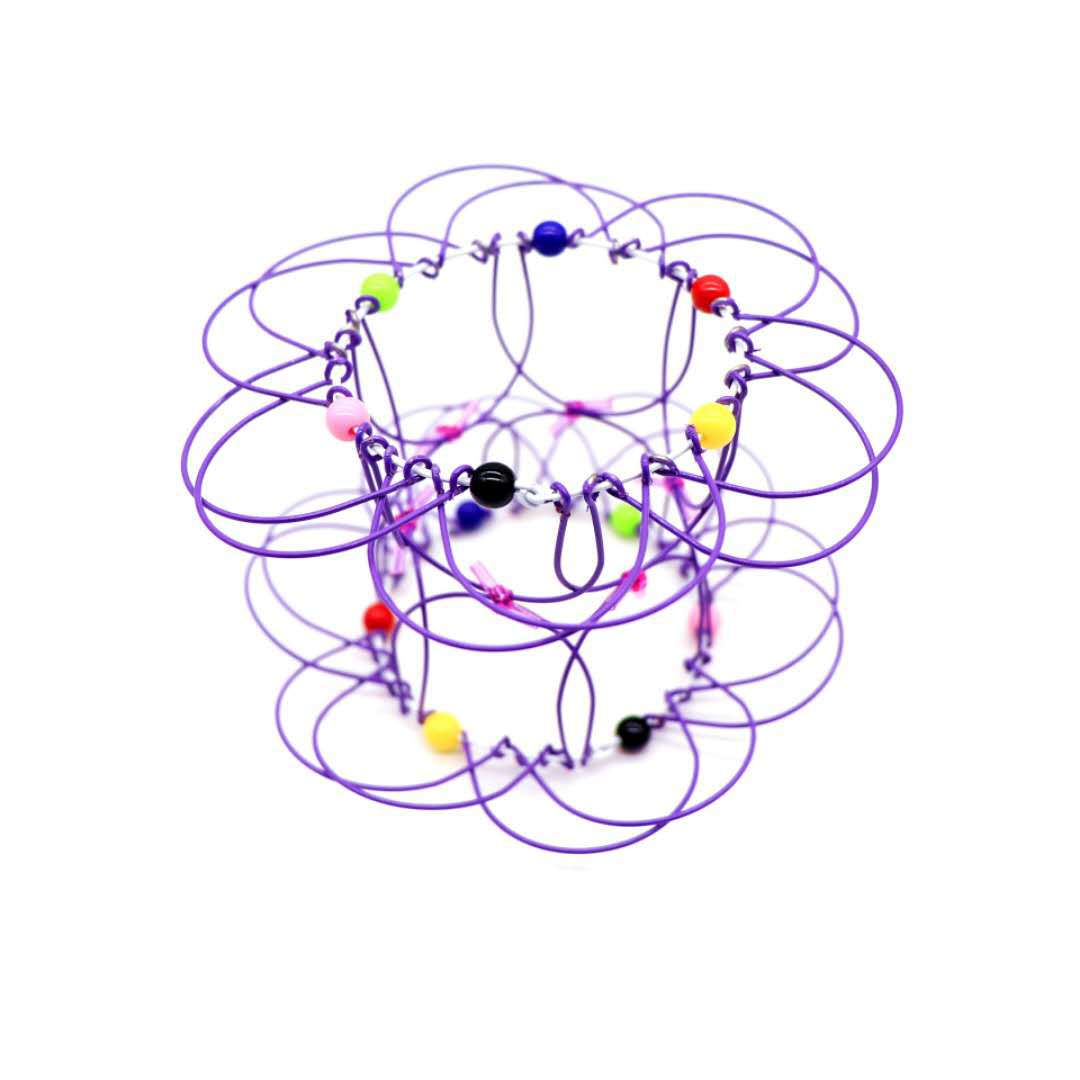 Flow Ring Magic Bracelet Toy for Stress Relief Kinetic Science Educational Spring Ring Suppliers