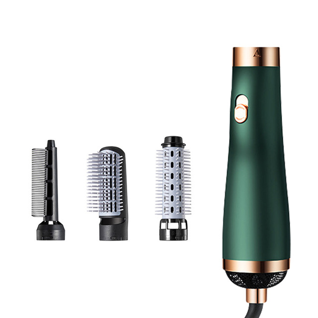 3 in 1 hair changing portable hot air comb three gear temperature controlled blower negative ion straight hair comb