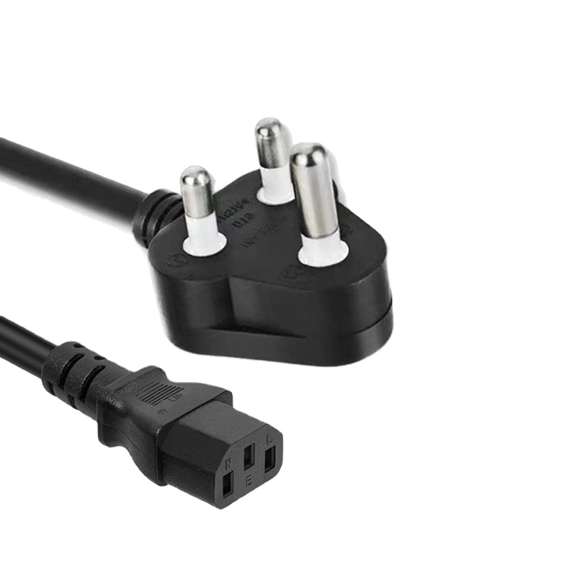 Yelei SABS одобрение AC шнур питания 16A 250V электрический удлинитель 3 Pin Южная Африка электрическая вилка с IEC C13