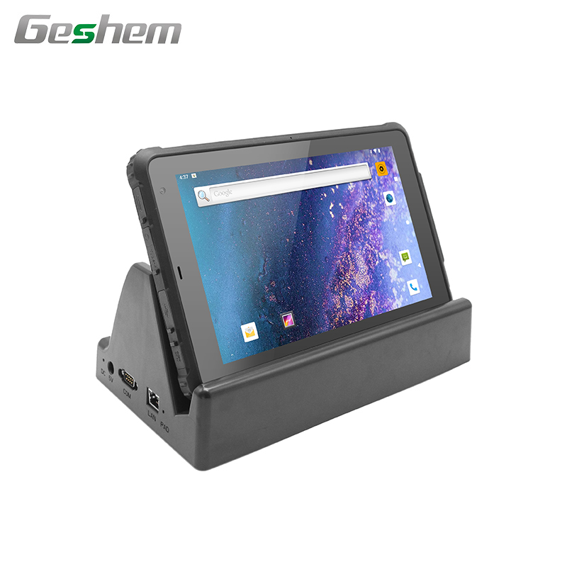 8 inch ip67 Android handheld NFC 2D barcode scanner sunlight readable optional ODM service waterproof rugged tablet pc
