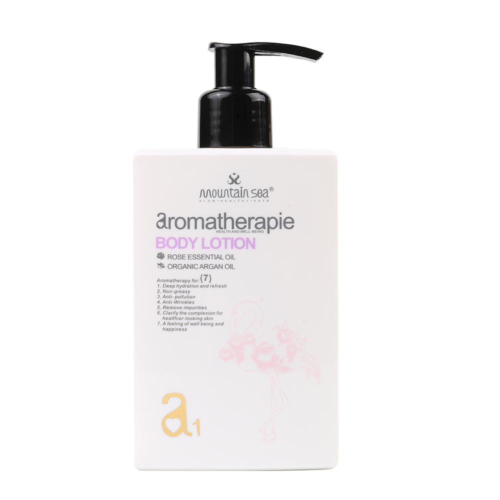 Mountain Sea skin daily use body care products manufacturer rose oil smoothing and moisturizing Body Lotion