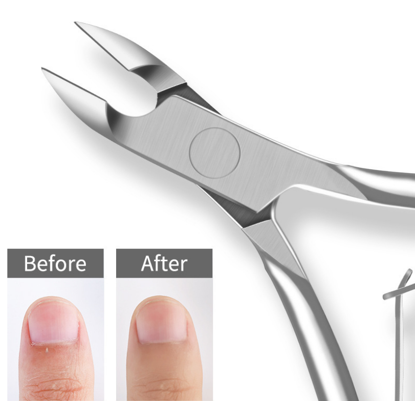 Nail art tools stainless steel dead skin scissors