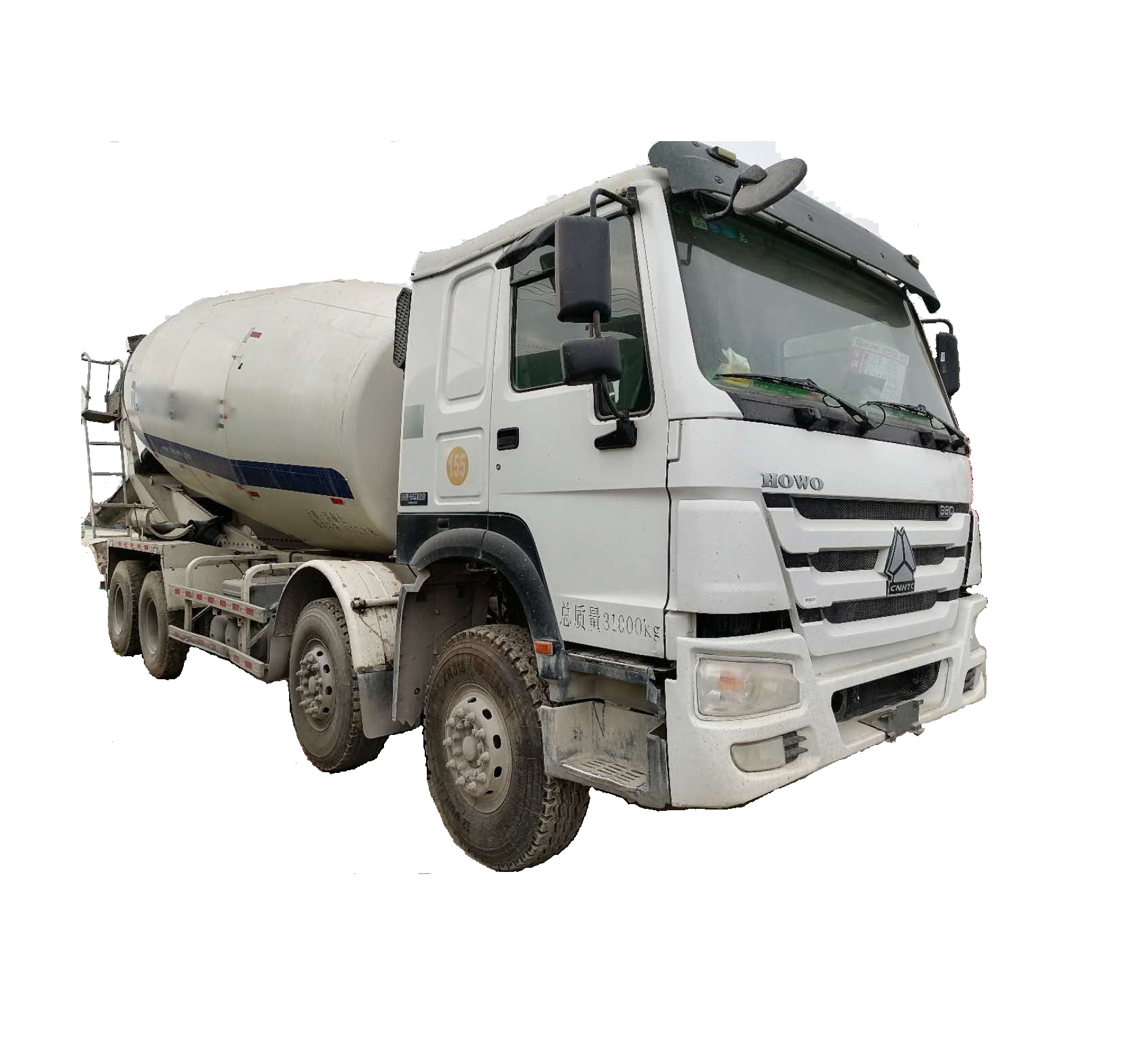 Хорошее состояние б/у Бетономешалка 380hp sinotruk грузовик 8x4 howo грузовик по низкой цене для продажи