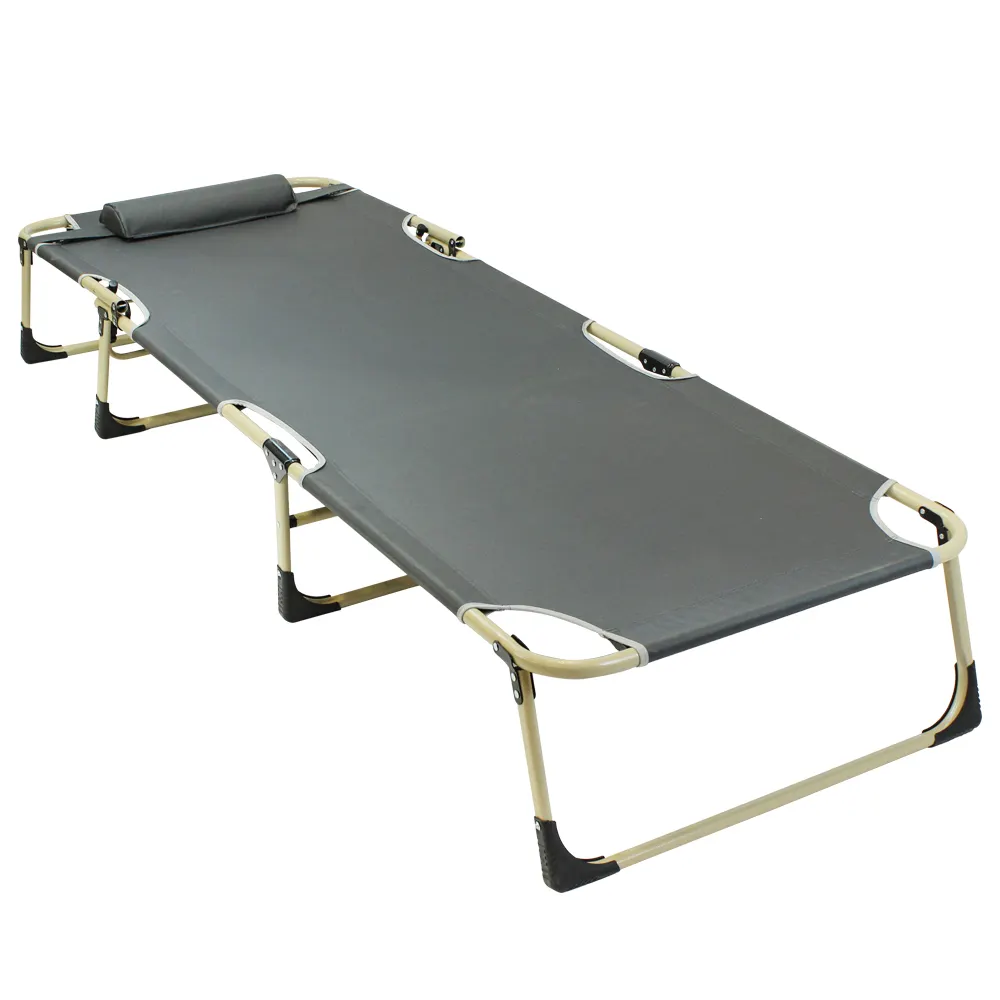 Tianye high quality lightweight outdoor metal medical equipment camping army folding bed