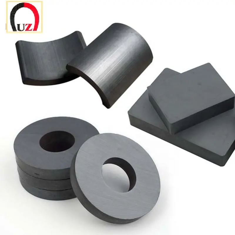 Custom Ferrite magnet for Motor Y35 Y40 Y46 C8 C12/loudSpeaker/Water meter/Ferrite magnet Manufacturer custom ceramic magnets