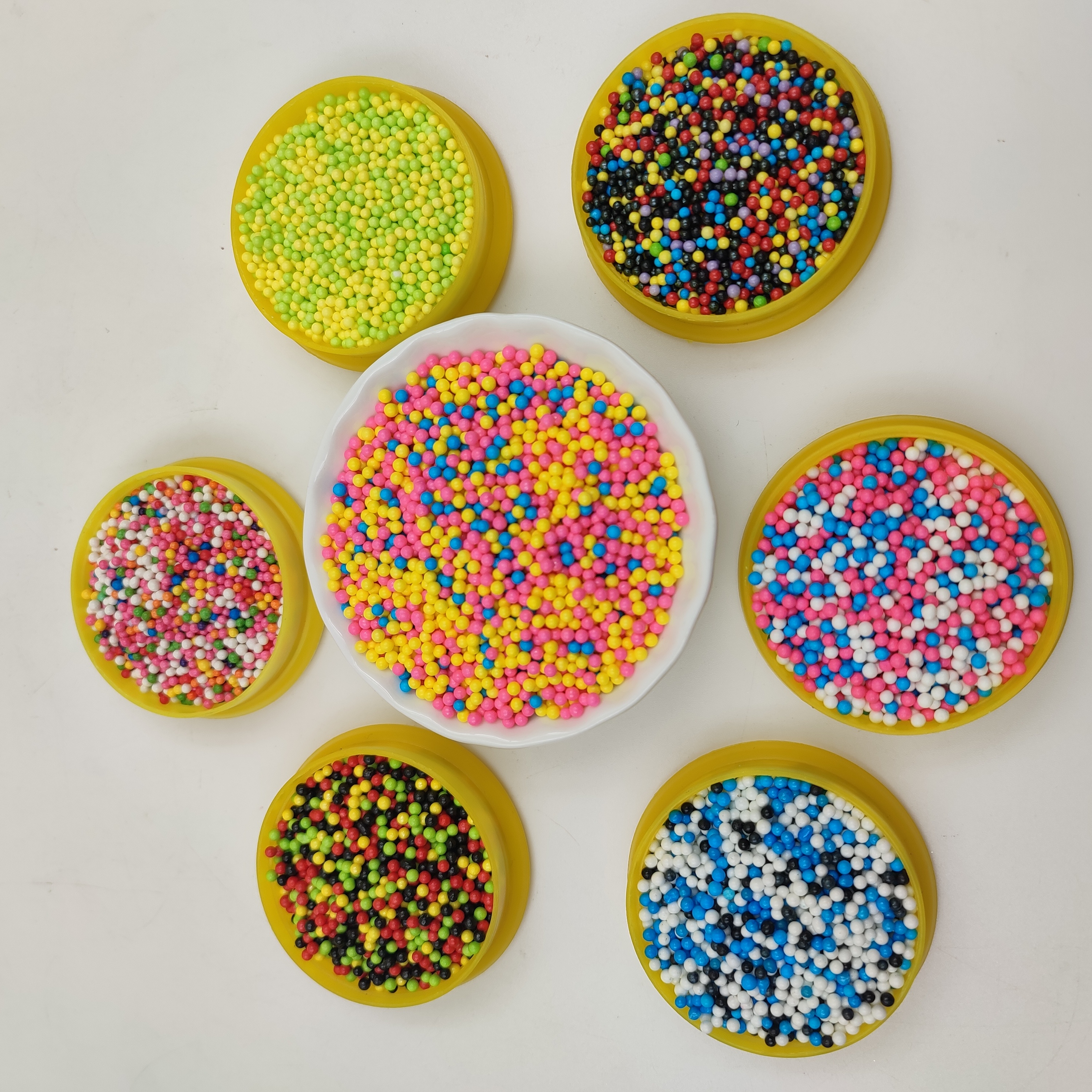 color pearl sugar pearl sprinkles fresh cream birthday cake