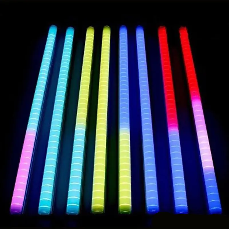 12 В 24 в RGB DMX управление светодиодная 8 пикселей RGB светодиодная цифровая трубка