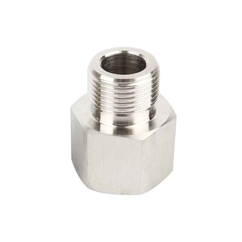Латунь BSP-NPT адаптер 1/4 "BSPT Мужской до 1/4" NPT нержавеющий стальнойфитинг трубы разъем