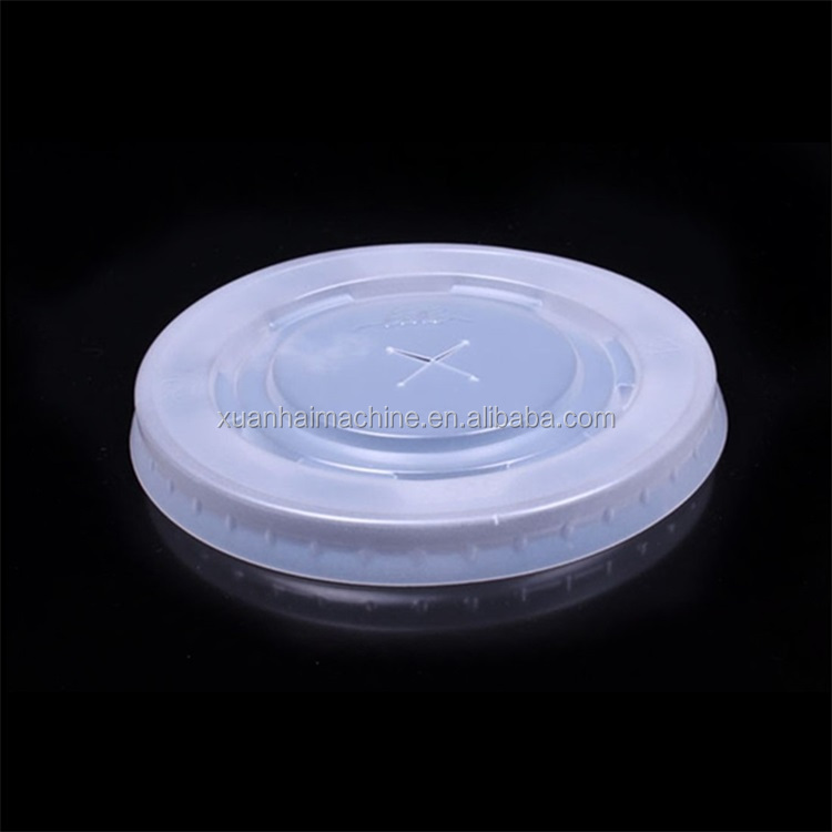 Automatic disposable plastic paper cup coffee lid machine in promotion