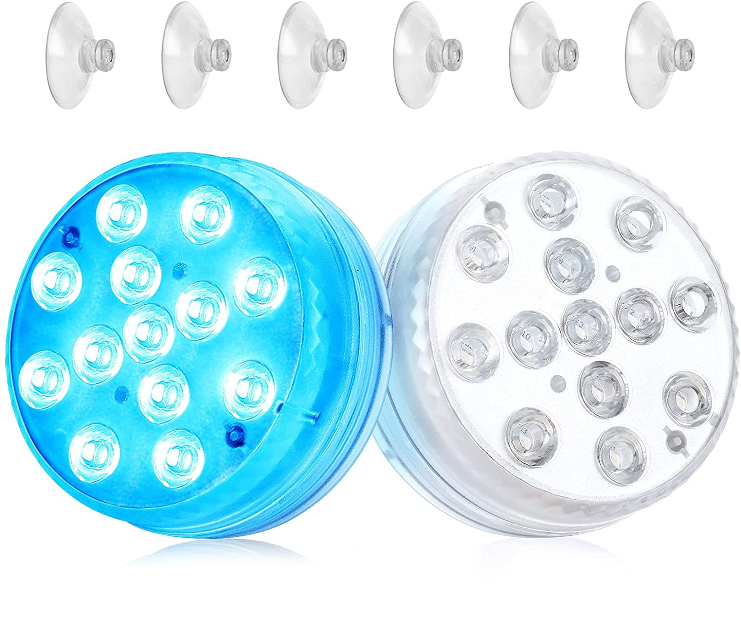 Ip68 Swimming Underwater Floating Boat Pond Submersible Led Pool Light With Remote Control
