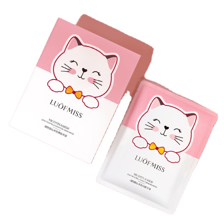 Yanmei Cat's Paw Shape Hands Skin Care with 35g*3 pieces a box moisturizing nourishing and hydrating your hands Remove dead skin