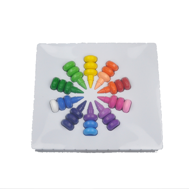 Creative Stationery Gift Box Set Colorful Children Diy Finger Paint Reusable Learning Educational Toys Kids