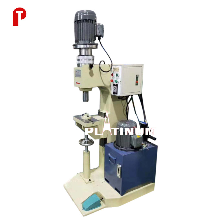 Light orbital hydraulic riveting machine for sofa parts cookware shelf
