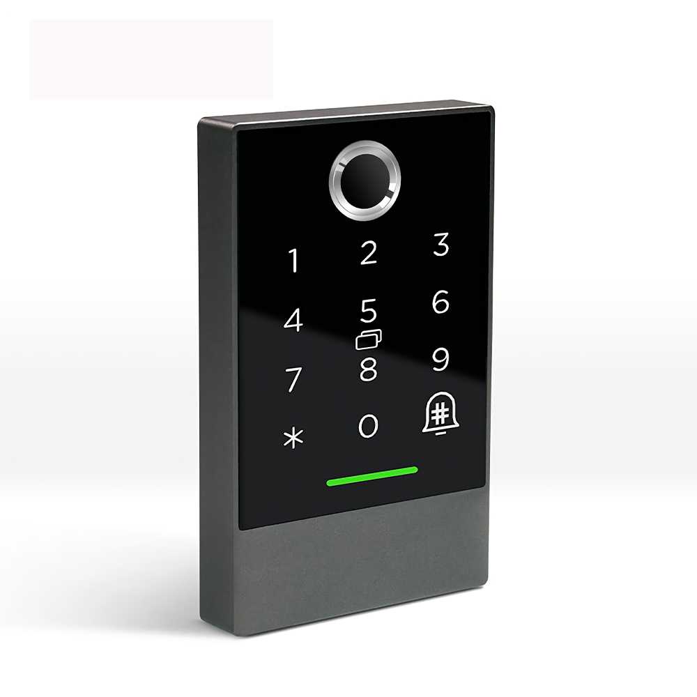 Смарт-замок дверной IP66, Wi-Fi, ттлок, управление через приложение, RFID, биометрическая система контроля доступа со сканером отпечатков пальцев