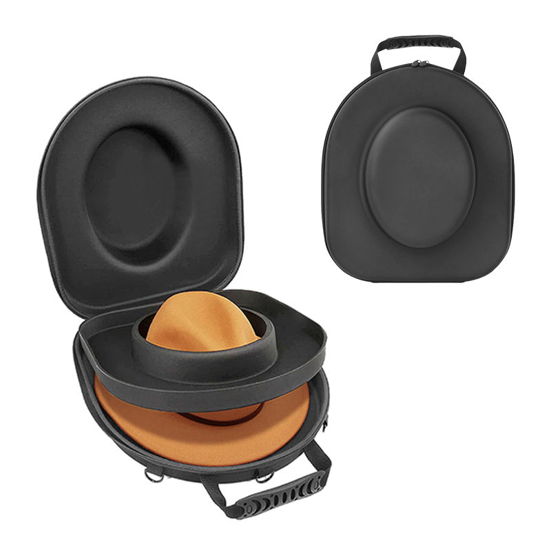 Factory Custom Portable Travel Cowboy Hat Rack Pressure-Proof Storage Box For Carrying Cowsboy Hats Special Purpose Bags & Cases