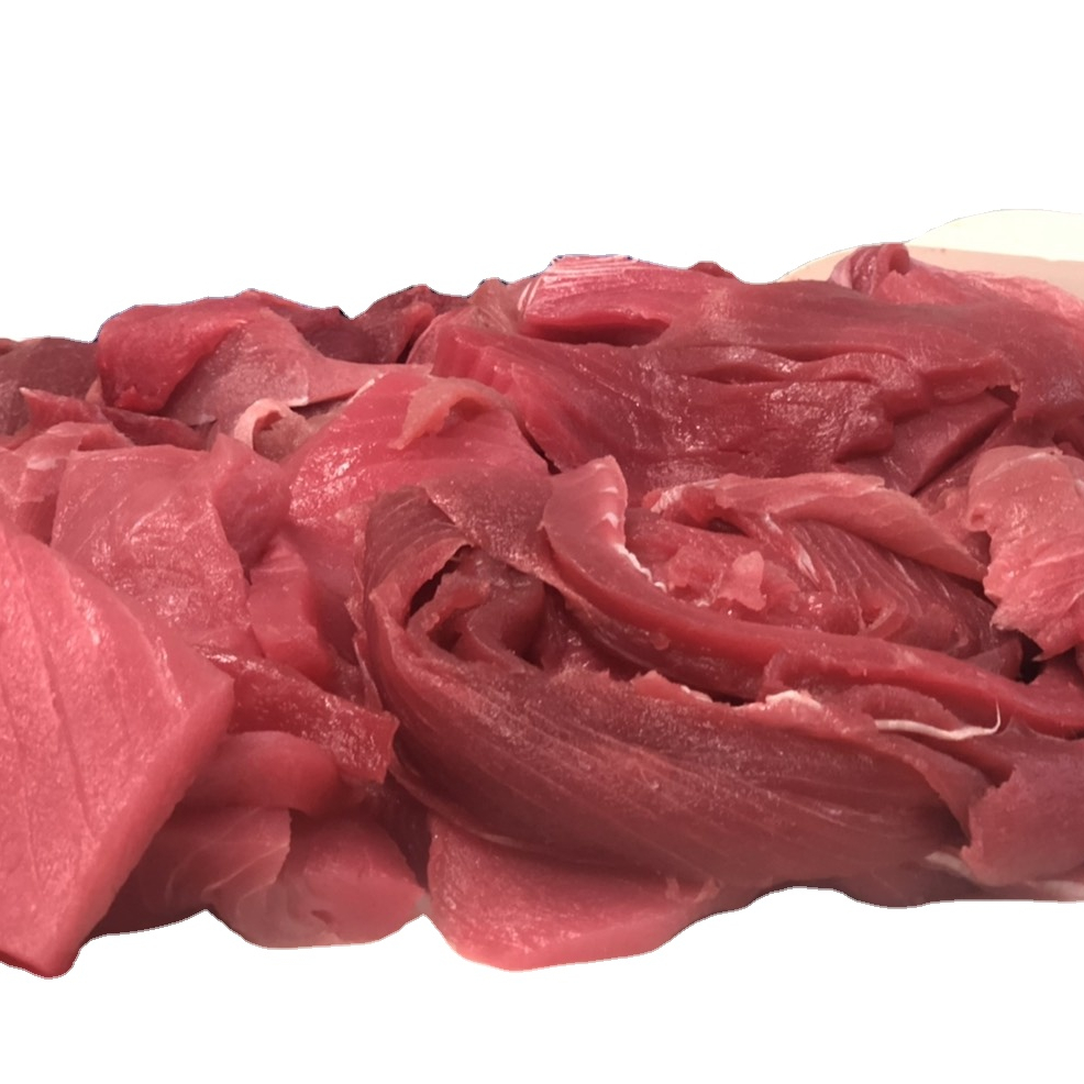 Оптовая торговля IQF Йеллоуфин замороженный тунец лом мясо для свежих морепродуктов
