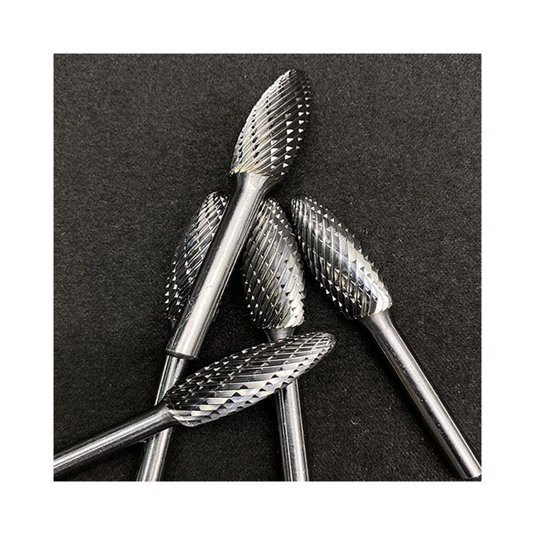 Optional coated abrasive carbide burrs type h flame rotary files