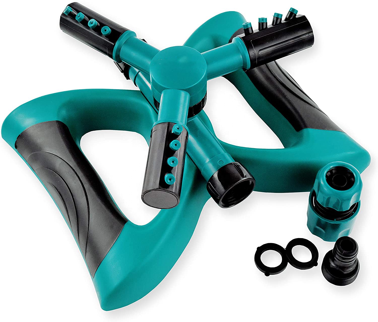 Amazon Hot Selling Portable Lawn Other Watering & Irrigation Tool 360 Degree Garden Automatic Rotating Sprinkler