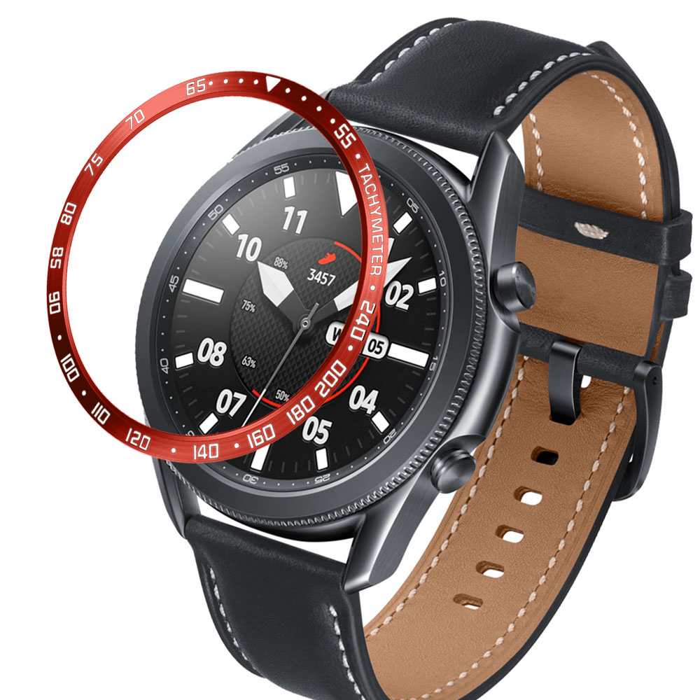 Ободок кольцо для укладки волос рамка для Samsung Galaxy Watch 3 41 мм 45 мм защитное кольцо чехол