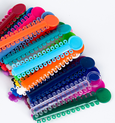 High Quality Cheap Price Disposable Dental Materials Colorful Braces Orthodontic Ligature Tie
