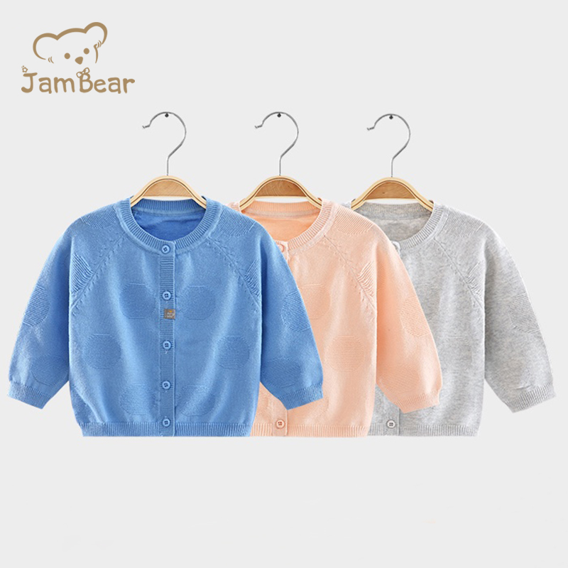 Детский свитер JamBear, вязаный кардиган, вязаный свитер для мужчин и женщин, Заводской дизайн