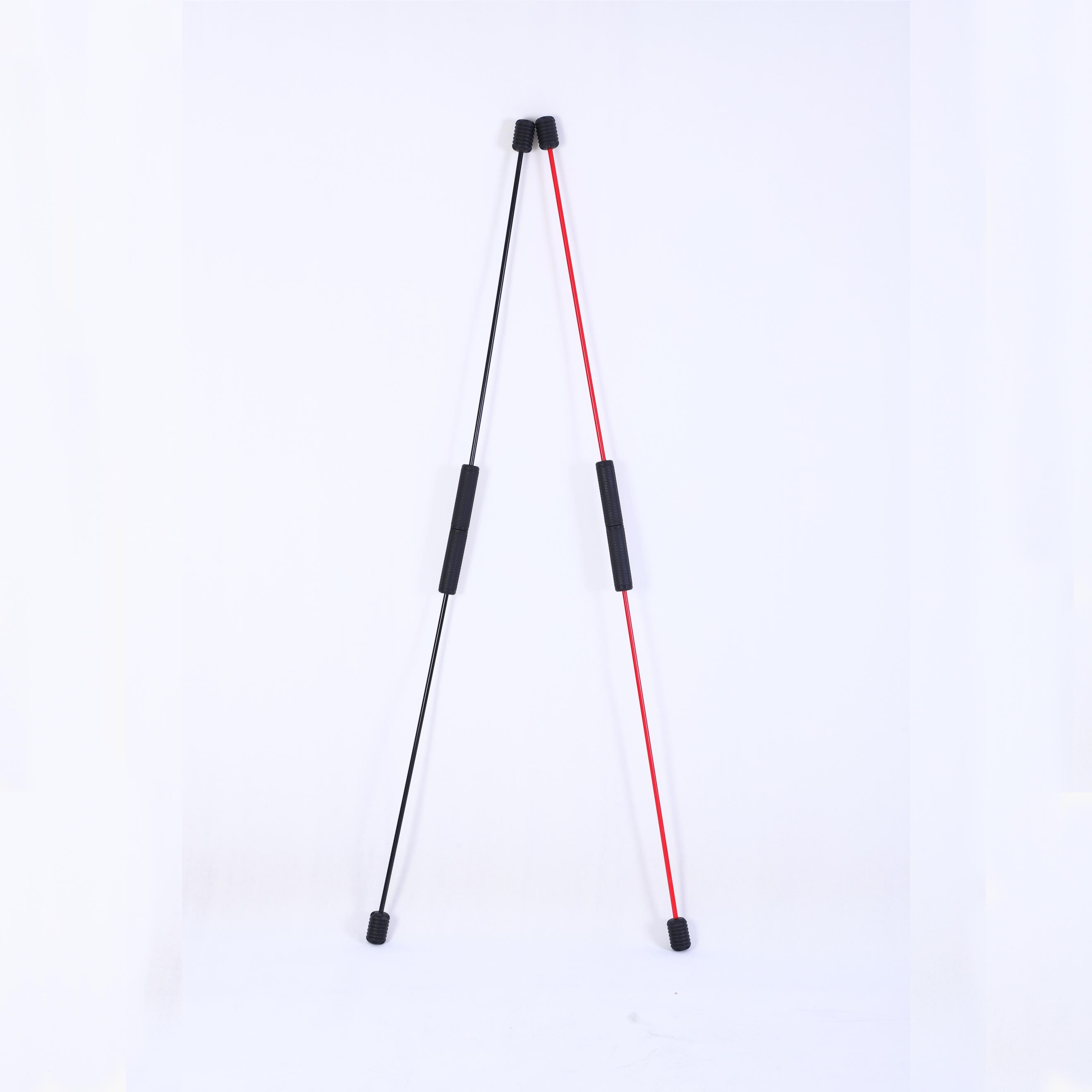 Professional factory gym fitness aerobic fiberglass stretching vibration swing bar flexi Bar Elastic rod
