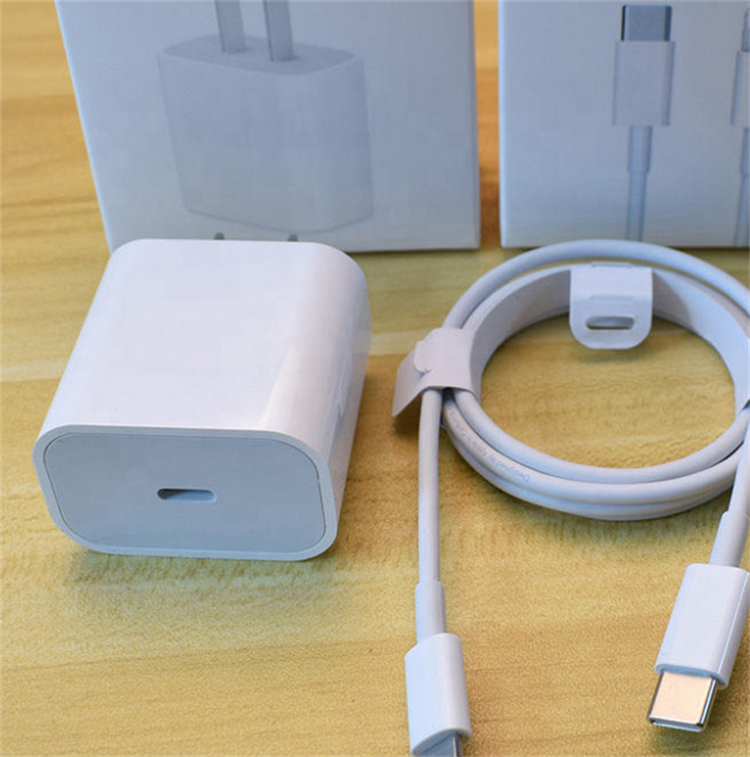 Оригинальное зарядное устройство для Iphone, быстрая зарядка Type-c PD 18 Вт 20 Вт, кабель для зарядного устройства для Iphone, штепсельная коробка