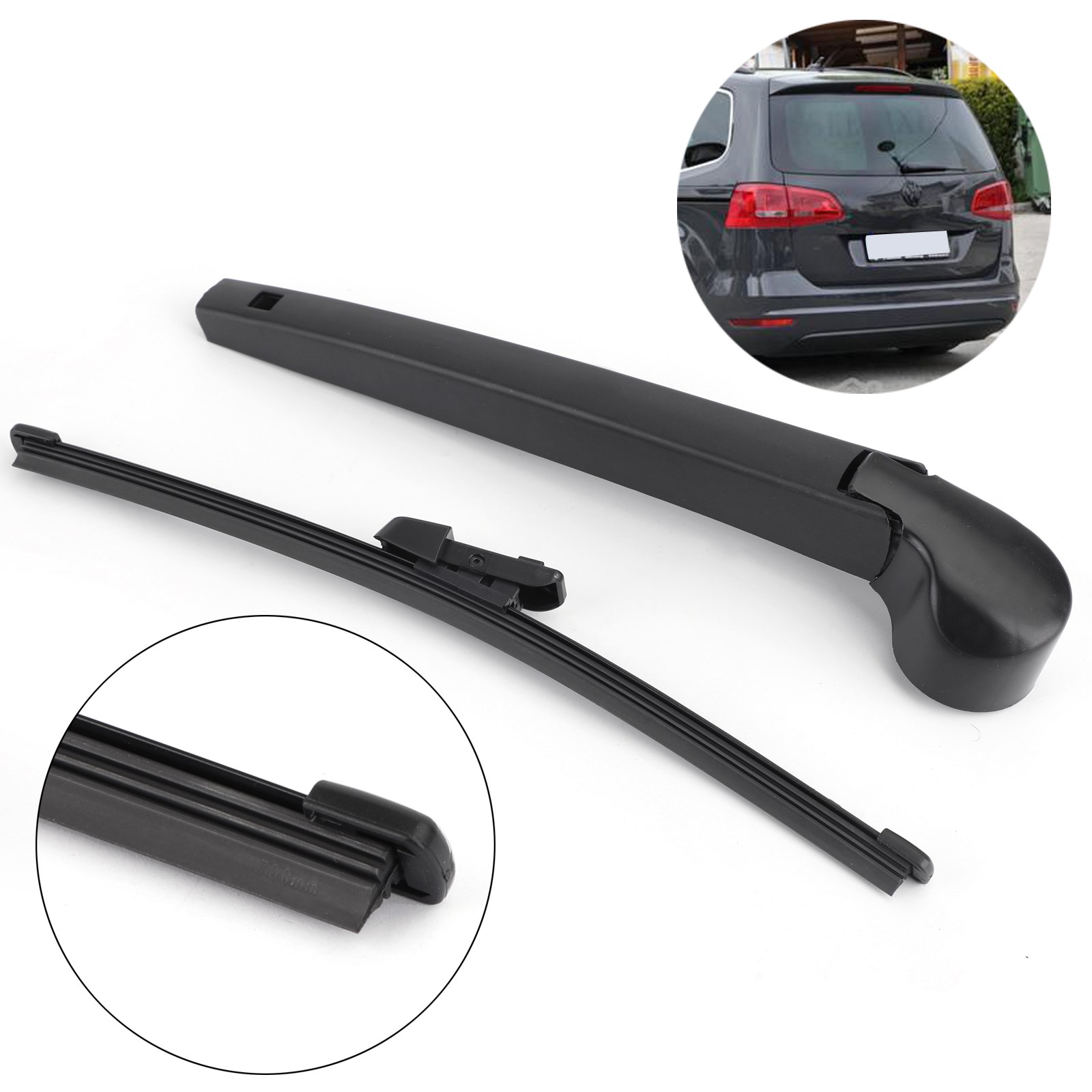 Щетка стеклоочистителя Areyourshop для заднего стекла для VW Golf Plus Sharan Touran