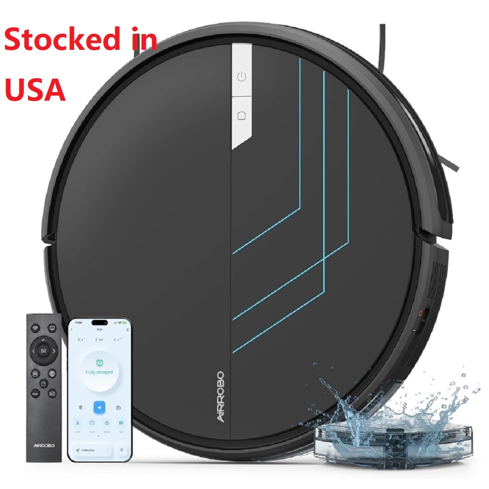 AIRROBO Wireless Sweeping Robot Intelligent Cleaning Robot Vacuums Automatic Rechager Mopping Household Electric Carpet Cleaners