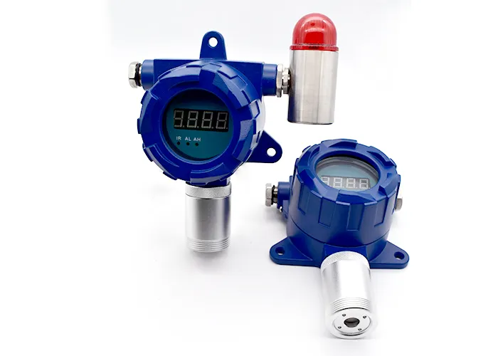 Wall-mounted Diffusion Type HCN Toxic Gas Detector For Leak Monitoring