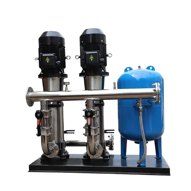 Shandong Zhongrong Fuxing Supply Equipment Booster Frequency Booster Water Pump Water Supply Pump Set