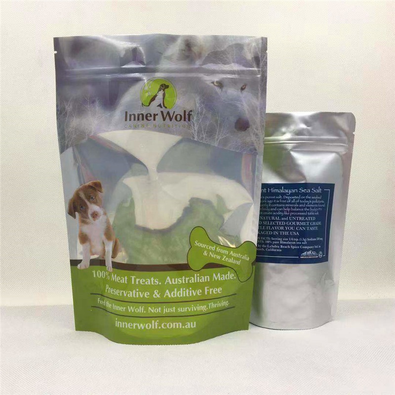 Food grade laminating zipper custom print packaging