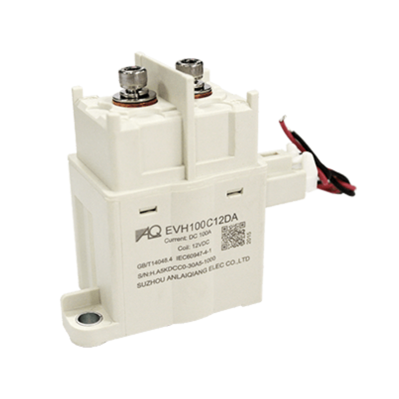 EVH100 Auxiliary contactor 100Amp 12V~1500V magnetic relays High voltage DC relays for electric vehicle Lithium-ion battery pack