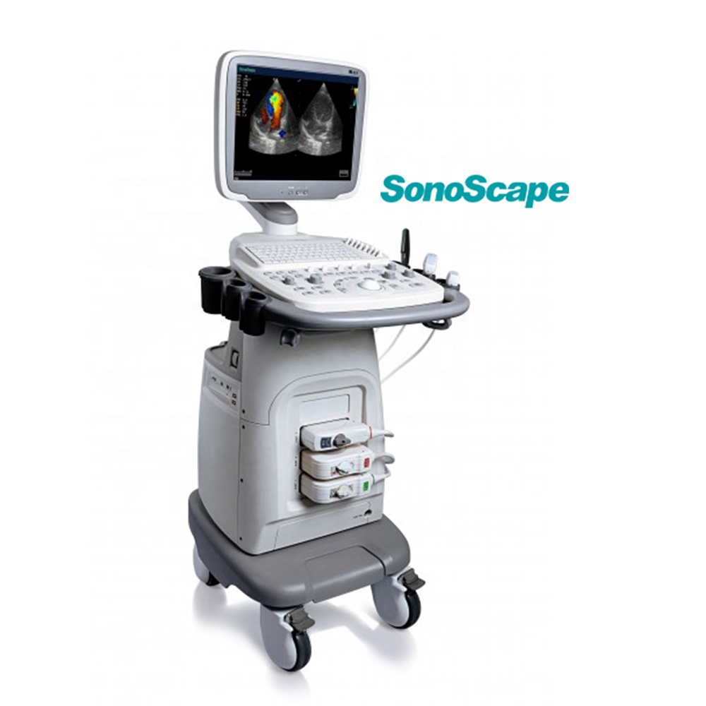 Good Price Medical Trolley Type Ultrasound S11 Sonocape 3D/4D Color Doppler Ultrasound Machine