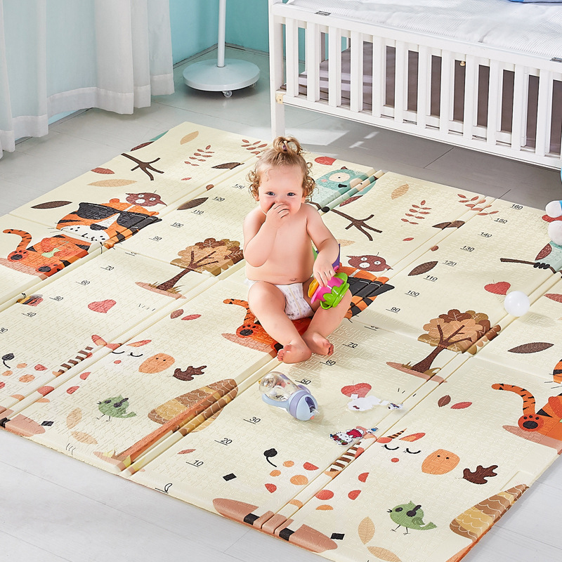 New Waterproof Foldable Folding Large XPE Foam Kids Baby Play Crawling Mat Playmat Baby crawl Mat
