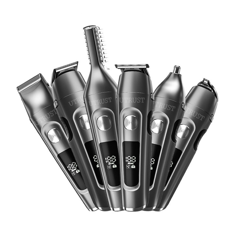 Hair trimmer 5 In 1 Multi Functional Electric Grooming Kit Cordless Hair Cutting Kit With LED Display
