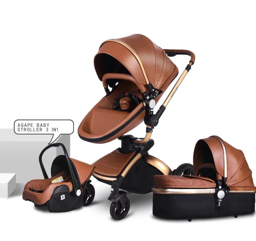 Детская коляска 3 в 1 для малышей twin strollerbabies коляска для двойни