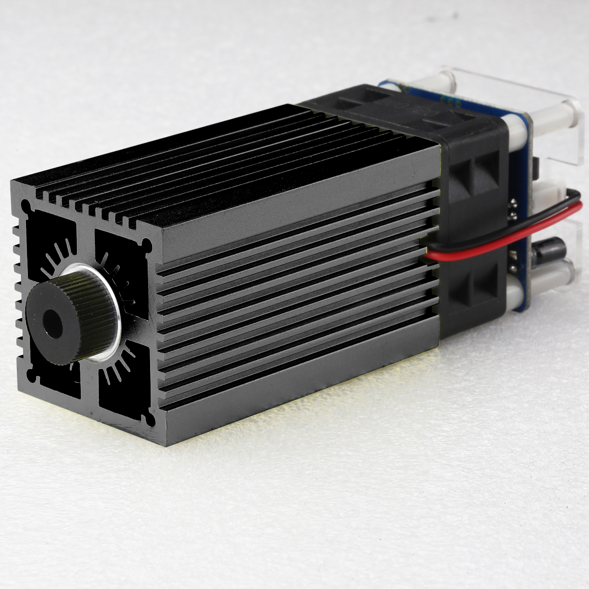 450nm 30w-стандартная версия, фокусное регулируемое, Высокая мощность синий лазерный гравировальный модуль с TTL/ШИМ модуляцией