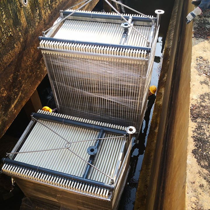 MBR Membrane Bioreactor for Water Treatment Plant Good Efficiency 50TPD