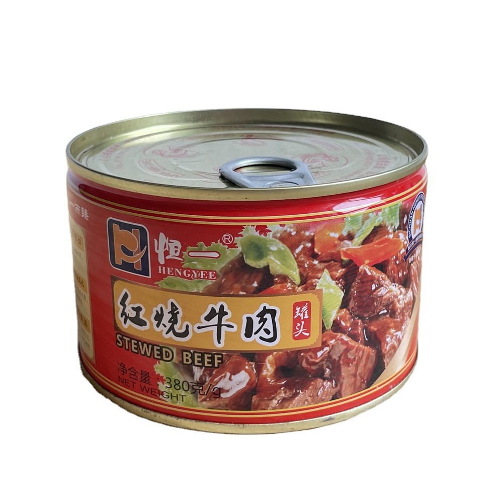 Hengyee горячая Распродажа ладонная корневая говядина со скидкой сейчас консервированная тушеная говядина