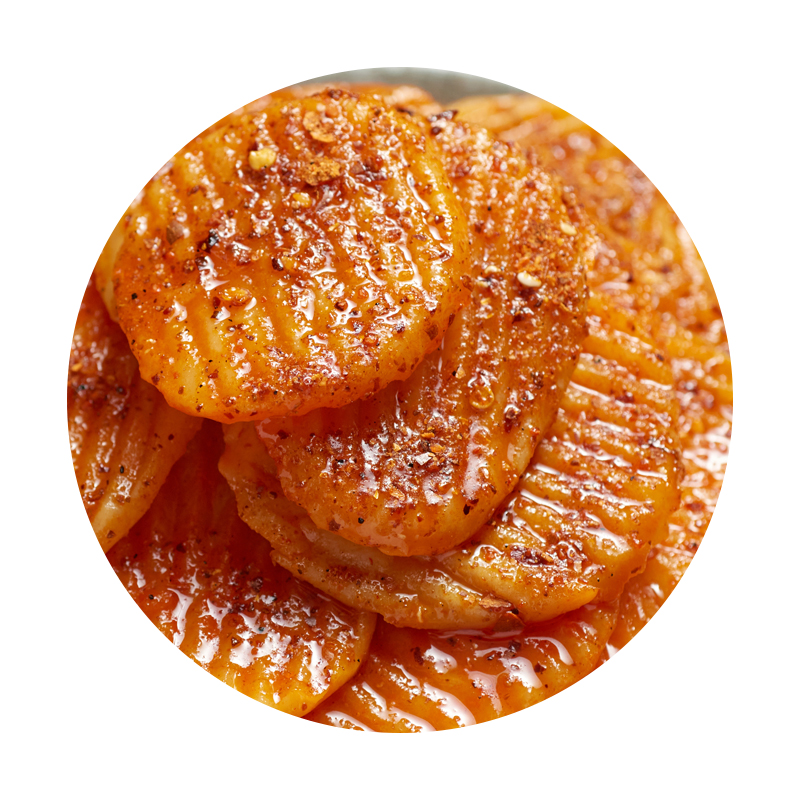 Халяльные высококачественные закуски, Свежие картофельные чипсы с различными вкусами