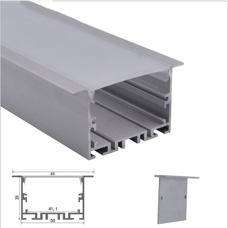 Small Size Aluminum Led Profile For Flexible Led Strip Lighting
