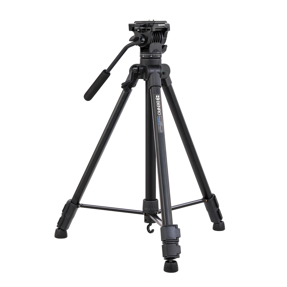 BENRO T980EX Aluminum Light Weight Digital Camera Tripod Stand for Photography and Live Broadcast with Carry Bag