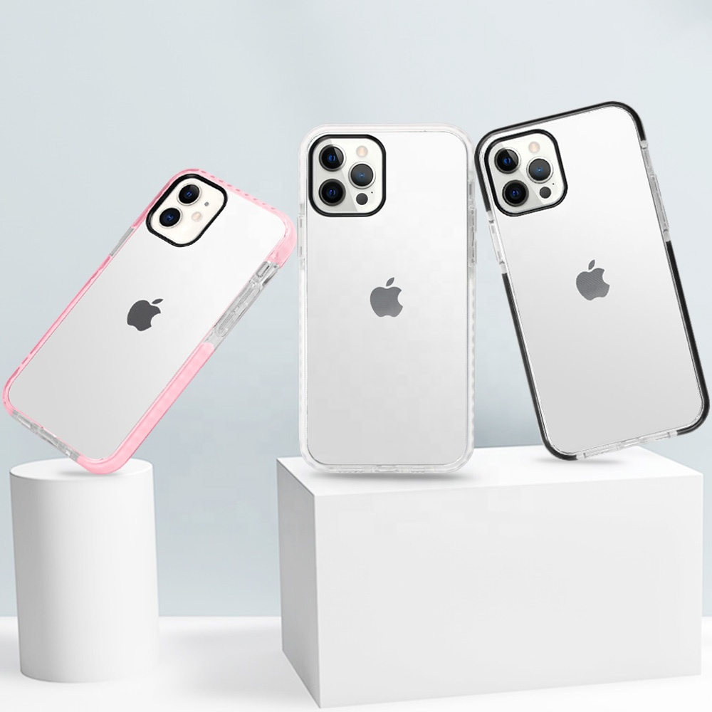 Мягкий прозрачный чехол из ТПУ для iphone 12, Лидер продаж, противоударный чехол для телефона iphone 11 XR XS