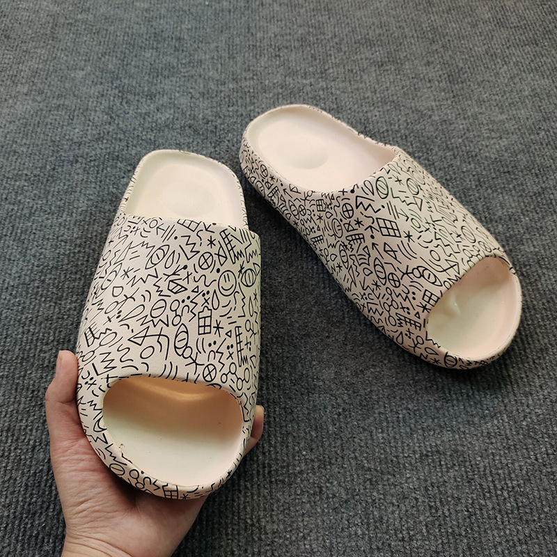 Original High Quality Women Elmo Yeezy Slides Men Yeezy Slides Custom Logo Inspired Yeezy Slides