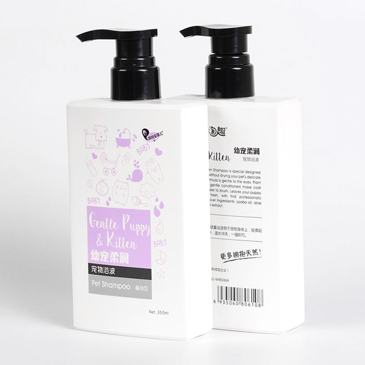 Custom Professional Pet Shampoo 350ml/650ml Private Label Pet Shampoo