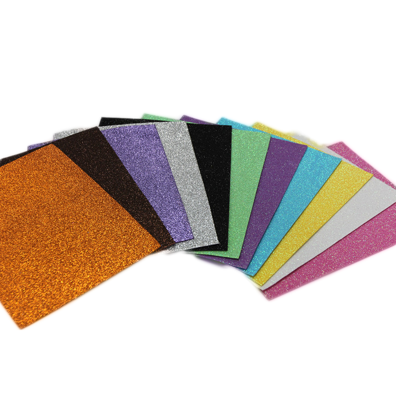 Good quality Color eva sheet/glitter eva foam sheet/adhesive eva material Foam Type PE foam