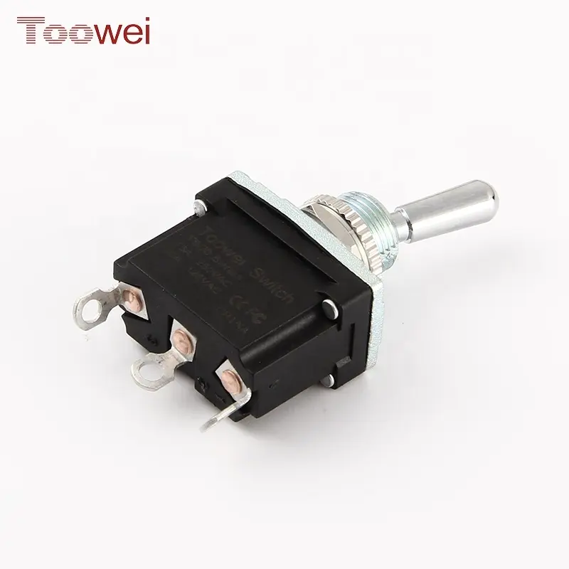 High Quality Double Momentary On -off- On Toggle Switch 3 Pins With Soldering Terminal